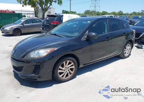 2012 Mazda Mazda3 I Touring из США, поврежденный, VIN JM1BL1L79C1631648